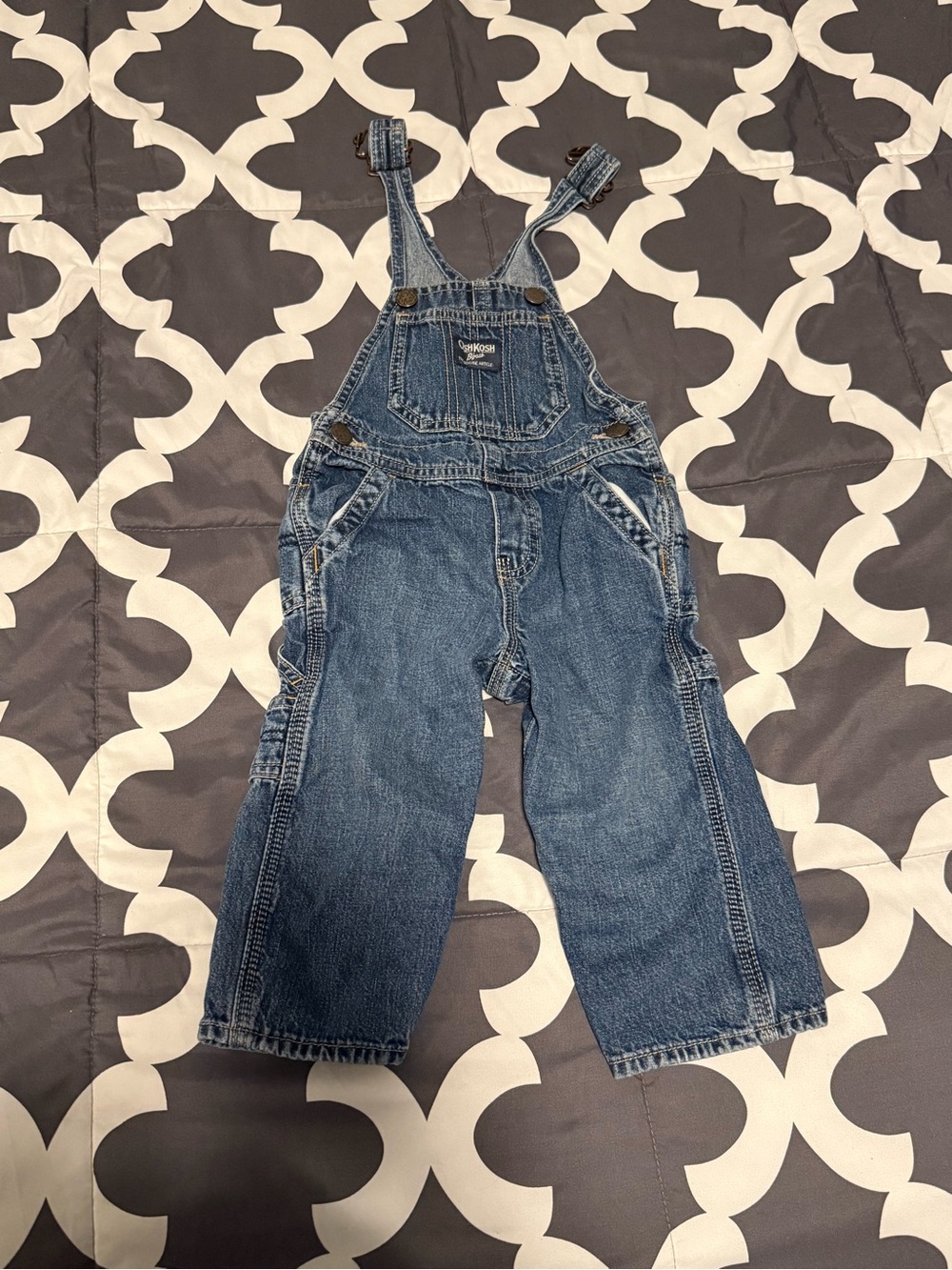 OshKosh B'gosh Medium Blue Denim Kids Overalls